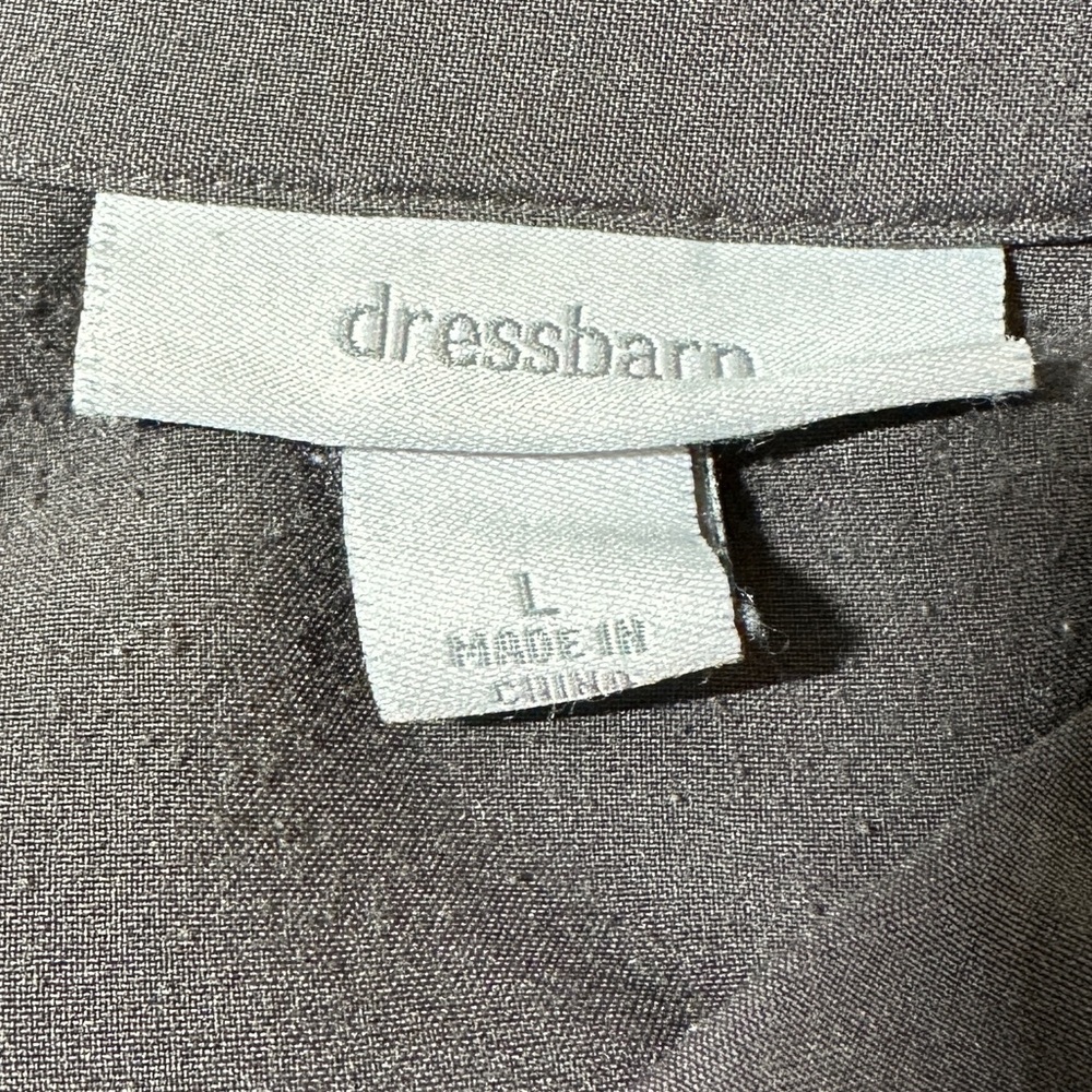 Dress Barn woman’s Formal Top size Large - Picture 4 of 5